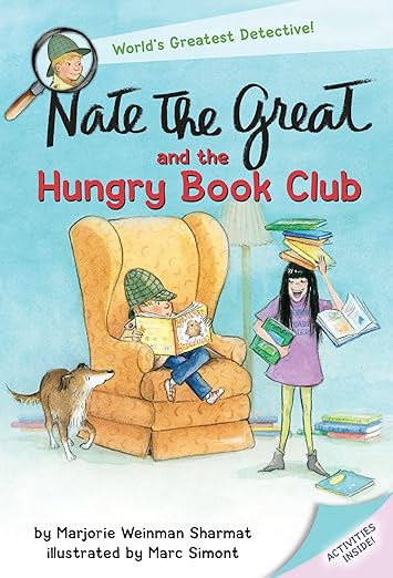 Book Cover for Nate the Great and the Hungry Book Club