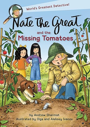 Book Cover for Nate the Great and the Missing Tomatoes