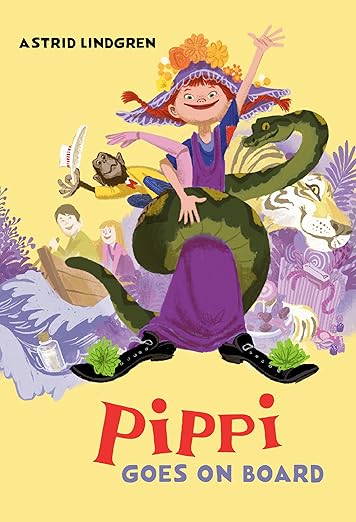 Pippi Goes on Board Book Cover for Pippi Goes on Board